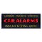 Signmission Car Alarms Installation Banner Concession Stand Food Truck Single Sided B-120-30026 - alternate 1